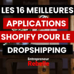 Les 16 Meilleures Applications Shopify pour le Dropshipping